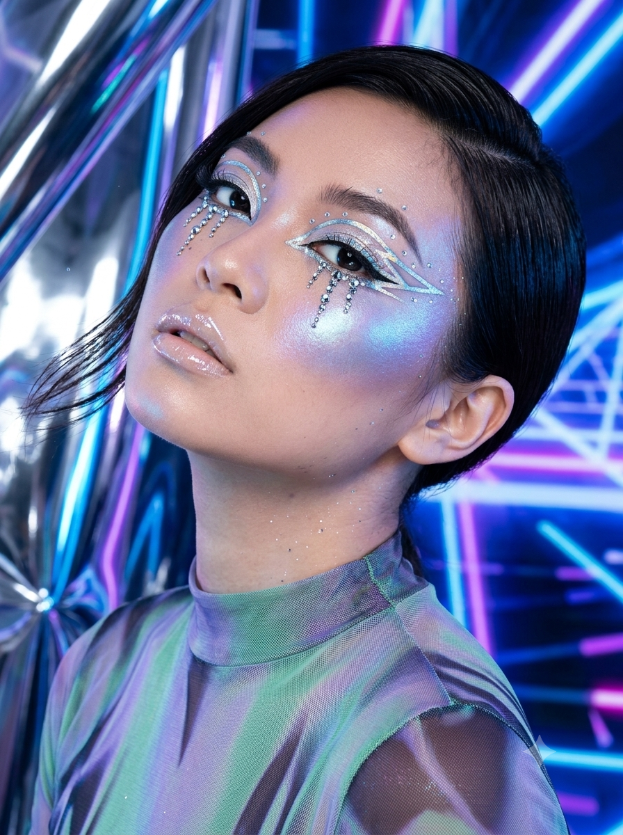 Party makeup, London by Aaliyah Okafor, Hackney London